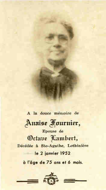Carte mortuaire: Carte mortuaire: