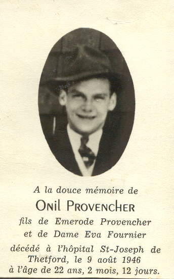 Carte mortuaire: Carte mortuaire: