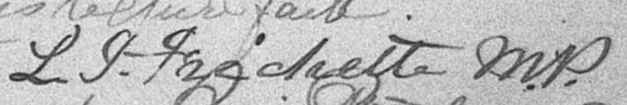 Signature de L. I. Fréchette m.p.: 11 octobre 1895 Signature de L. I. Fréchette m.p.: 11 octobre 1895