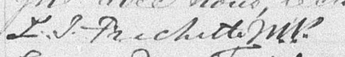Signature de L. I. Frechette M.P.: 25 janvier 1896 Signature de L. I. Frechette M.P.: 25 janvier 1896