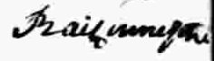 Signature de Raizenne ptre: 27 janvier 1806