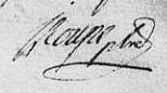 Signature de J Roupe Ptre: 4 octobre 1807 Signature de J Roupe Ptre: 4 octobre 1807