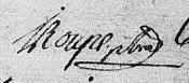 Signature de Roupe Ptre: 23 octobre 1807 Signature de Roupe Ptre: 23 octobre 1807