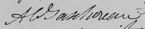 Signature de A C Taschereau: 3 avril 1820 Signature de A C Taschereau: 3 avril 1820