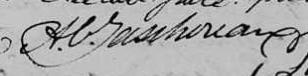 Signature de A. C. Taschereau: 31 août 1824 Signature de A. C. Taschereau: 31 août 1824