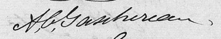 Signature de A. C. Taschereau: 12 octobre 1826 Signature de A. C. Taschereau: 12 octobre 1826