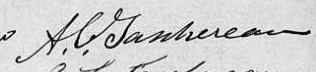 Signature de A. C. Taschereau: 26 novembre 1827 Signature de A. C. Taschereau: 26 novembre 1827