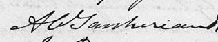 Signature de A C Taschereau: 2 février 1829 Signature de A C Taschereau: 2 février 1829