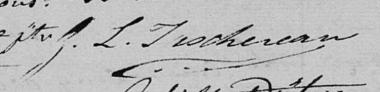 Signature de G. L. Taschereau: 26 octobre 1824 Signature de G. L. Taschereau: 26 octobre 1824