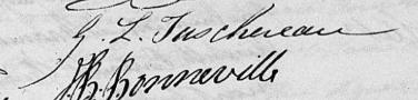 Signature de G. L. Taschereau: 8 mars 1830 Signature de G. L. Taschereau: 8 mars 1830