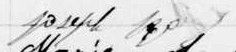 Signature de Joseph Roy: 13 juin 1904 Signature de Joseph Roy: 13 juin 1904
