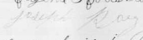 Signature de Joseph Roy: 25 juillet 1906 Signature de Joseph Roy: 25 juillet 1906
