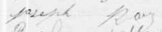 Signature de Joseph Roy: 18 juillet 1906 Signature de Joseph Roy: 18 juillet 1906
