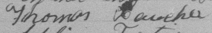 Signature de Thomas Faucher: 26 octobre 1891 Signature de Thomas Faucher: 26 octobre 1891