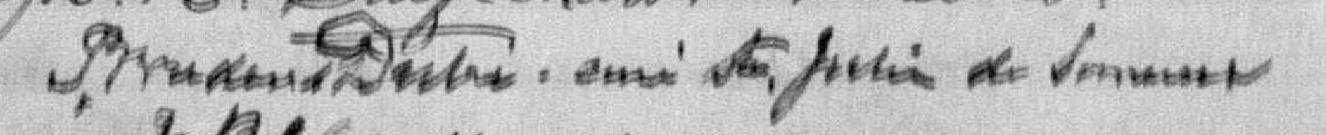 Signature de Prudent Dube: 31 juillet 1899 Signature de Prudent Dube: 31 juillet 1899