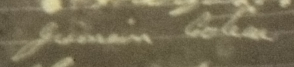 Signature de Germain Croteau: 4 juillet 1870 Signature de Germain Croteau: 4 juillet 1870