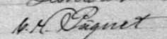 Signature de C. H. Pâquet: 22 septembre 1886 Signature de C. H. Pâquet: 22 septembre 1886