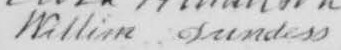 Signature de William Dundess: 7 octobre 1855 Signature de William Dundess: 7 octobre 1855