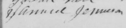 Signature de Samuel Jemieson: 17 décembre 1857 Signature de Samuel Jemieson: 17 décembre 1857