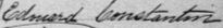 Signature d'Edouard Constantin: 24 juin 1889