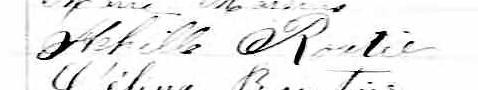 Signature d'Achille Routier: 30 juillet 1872 Signature d'Achille Routier: 30 juillet 1872