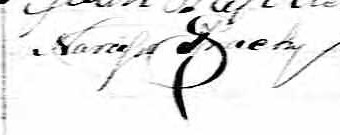 Signature de Narcisse Trachy: 20 février 1868 Signature de Narcisse Trachy: 20 février 1868