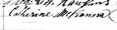 Signature de Catherine McKenna: 30 janvier 1869 Signature de Catherine McKenna: 30 janvier 1869