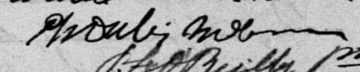 Signature de Philippe Dubé: 24 octobre 1895 Signature de Philippe Dubé: 24 octobre 1895