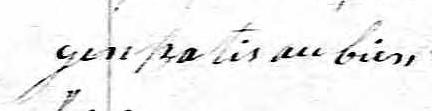 Signature de Gen Batis Aubien: 17 janvier 1836 Signature de Gen Batis Aubien: 17 janvier 1836