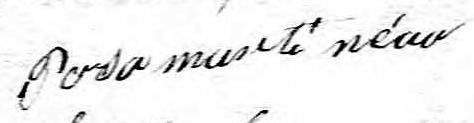 Signature de Rosa Martineau: 7 juin 1835 Signature de Rosa Martineau: 7 juin 1835
