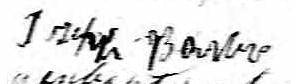 Signature de Joseph Boucher: 14 février 1831