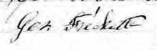 Signature de Ger, Fréchette: 10 avril 1863 Signature de Ger, Fréchette: 10 avril 1863