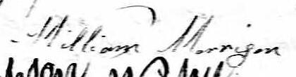 Signature de William Morrison: 28 juin 1819 Signature de William Morrison: 28 juin 1819