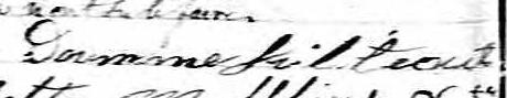 Signature de Damme Filteaut: 18 février 1833 Signature de Damme Filteaut: 18 février 1833