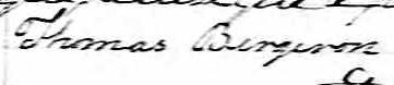 Signature de Thomas Bergeron: 26 septembre 1844 Signature de Thomas Bergeron: 26 septembre 1844