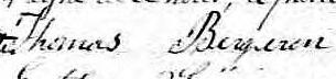 Signature de Thomas Bergeron: 3 avril 1868 Signature de Thomas Bergeron: 3 avril 1868