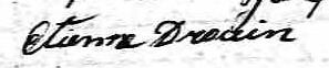 Signature de Etienne Drouin: 7 mai 1831 Signature de Etienne Drouin: 7 mai 1831