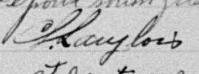 Signature de C J. Langlois: 27 octobre 1896 Signature de C J. Langlois: 27 octobre 1896