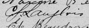 Signature de C. J. Langlois: 24 juin 1898 Signature de C. J. Langlois: 24 juin 1898
