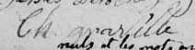 Signature de Ch. Graville: 7 octobre 1811 Signature de Ch. Graville: 7 octobre 1811