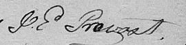 Signature de I. E Provost: 2 septembre 1830 Signature de I. E Provost: 2 septembre 1830