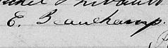 Signature de E. Beauchamp: 30 octobre 1841 Signature de E. Beauchamp: 30 octobre 1841