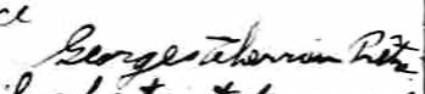 Signature de Georges Therrien Prêtre: 2 juillet 1922 Signature de Georges Therrien Prêtre: 2 juillet 1922