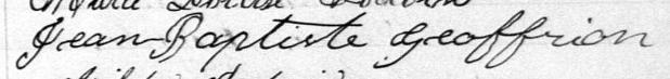 Signature de Jean-Baptiste Geoffrion: 12 février 1884 Signature de Jean-Baptiste Geoffrion: 12 février 1884