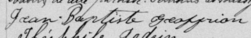 Signature de Jean-Baptiste Geoffrion: 19 décembre 1886 Signature de Jean-Baptiste Geoffrion: 19 décembre 1886