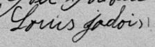 Signature de Louis Jodoin: 21 février 1887 Signature de Louis Jodoin: 21 février 1887