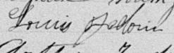 Signature de Louis Jodoin: 22 septembre 1896 Signature de Louis Jodoin: 22 septembre 1896