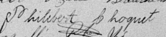 Signature de Philibert Choquet: 14 mars 1896 Signature de Philibert Choquet: 14 mars 1896