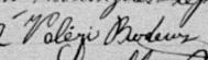 Signature de Valéri Brodeur: 17 octobre 1894 Signature de Valéri Brodeur: 17 octobre 1894