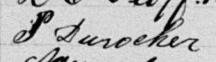 Signature de P Durocher: 3 février 1894 Signature de P Durocher: 3 février 1894